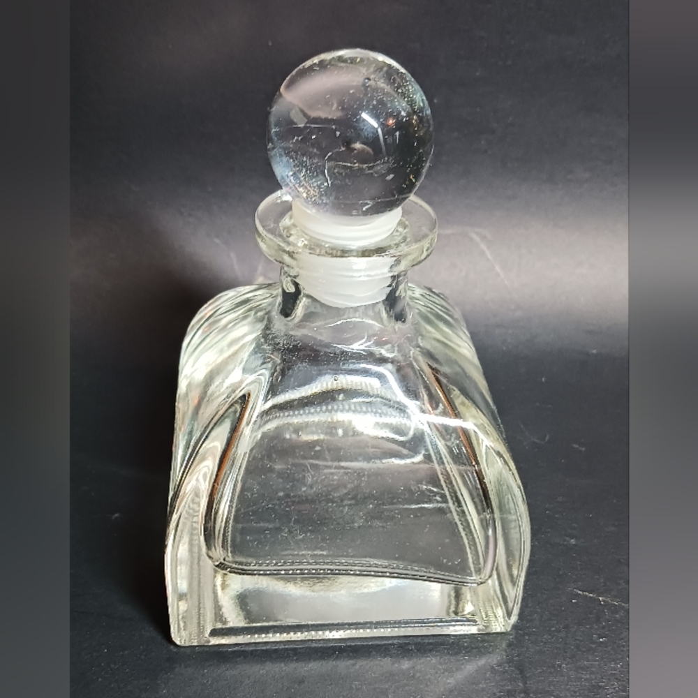 Holland old bottle / bottle carafe /pressed glass / franske
